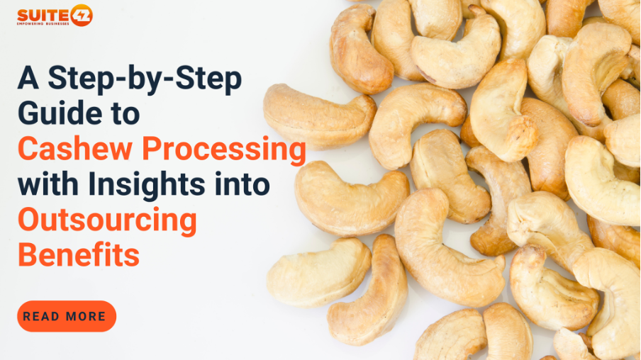 Stepwise guide for Processing Raw Cashew Nuts