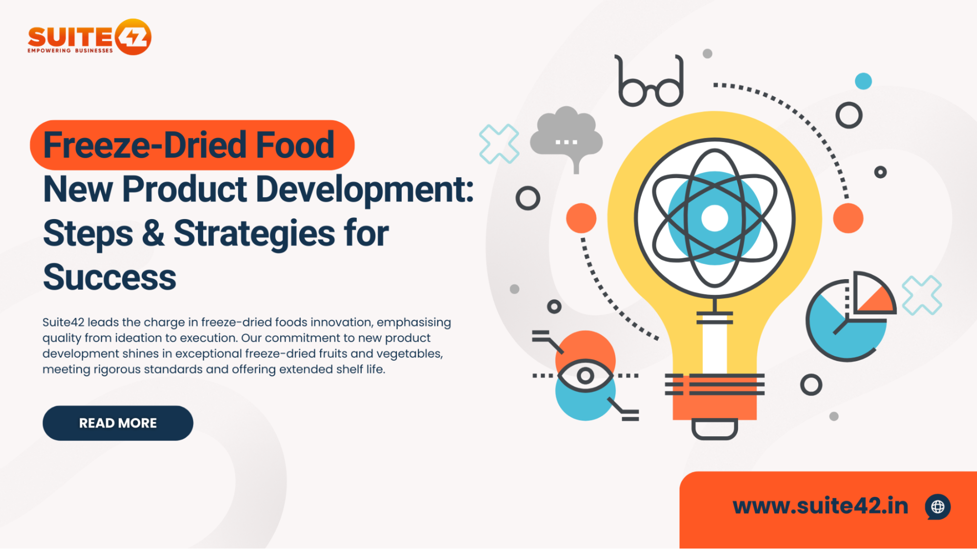 Freeze-Dried food New Product Development service by Suite42