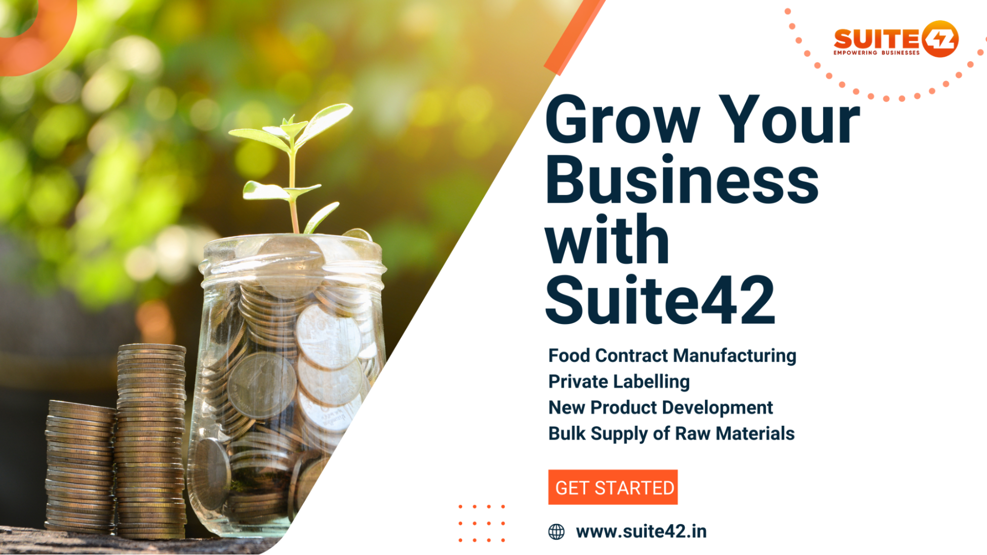 Suite42 is a reliable coffee Contract Manufacturer and private label service provider