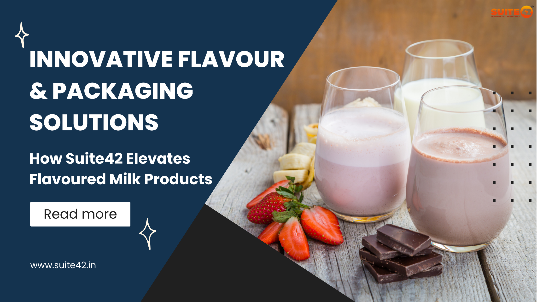 Flavoured Milk contract manufacturing and product formaulation