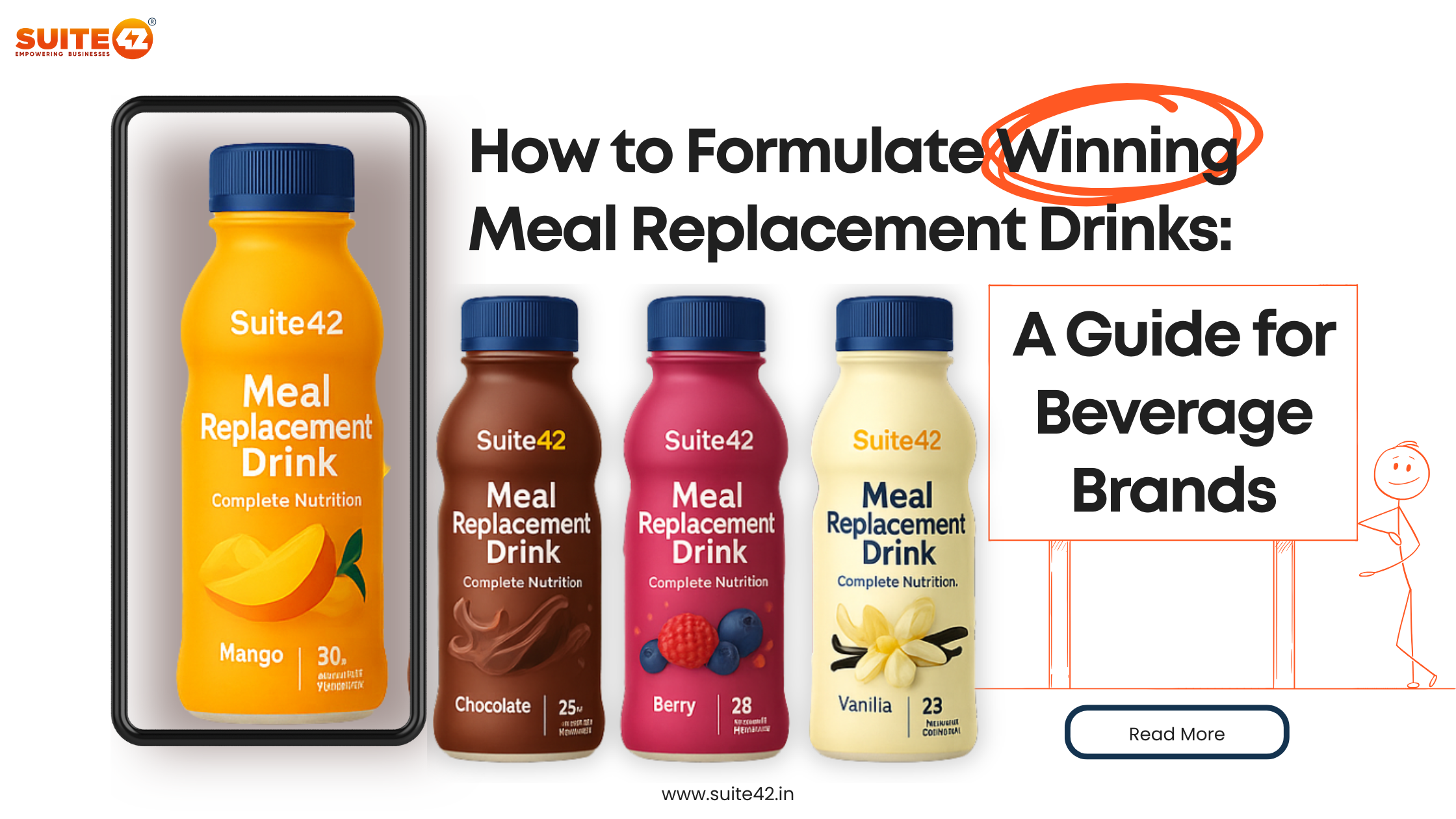 Formulating Meal Replacement Drinks in India | Suite42