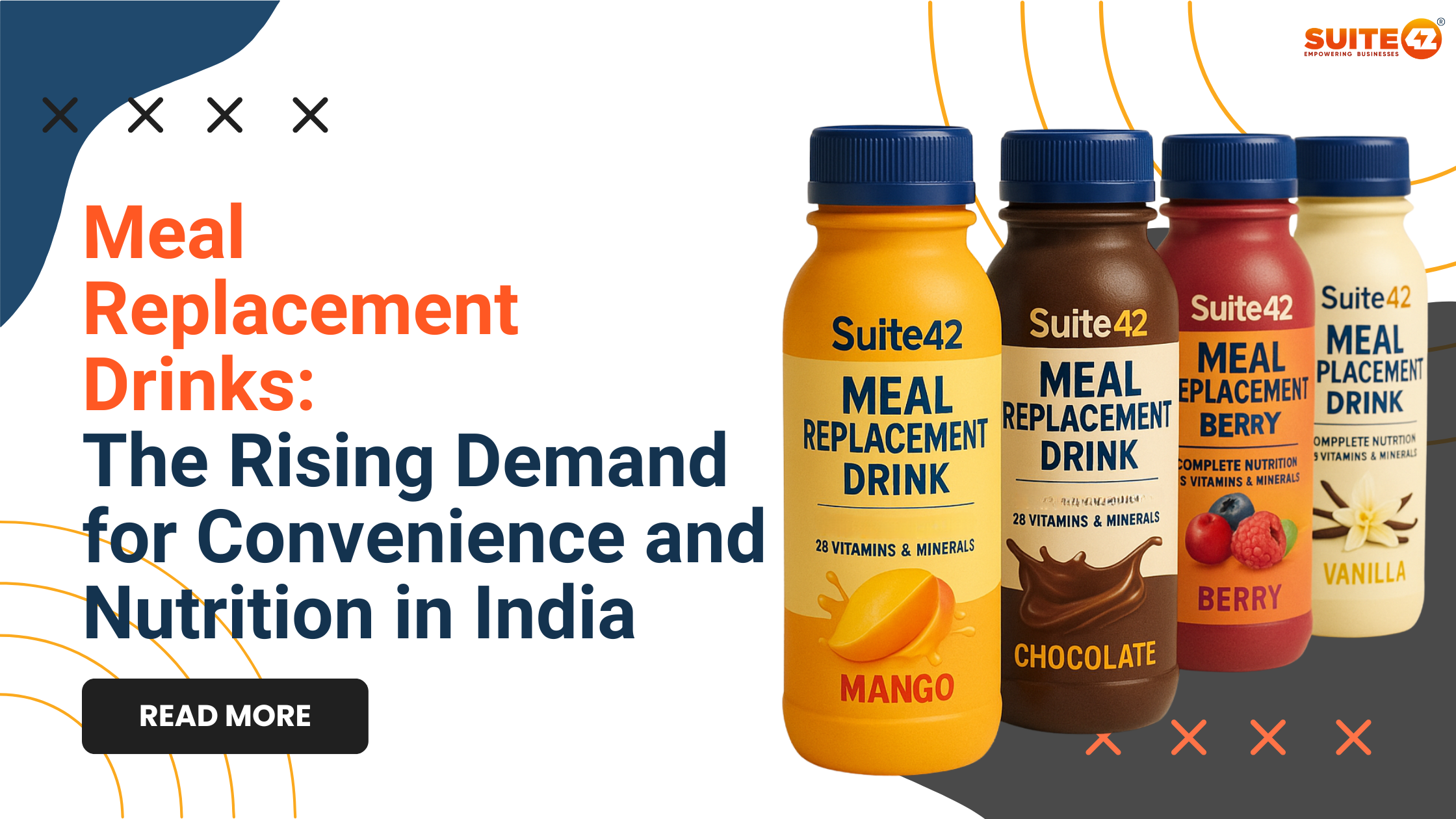 Meal Replacement Drinks in India | Trends & Benefits
