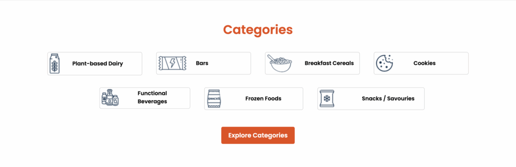 Suite42 categories for contract manufacturing and new product development
